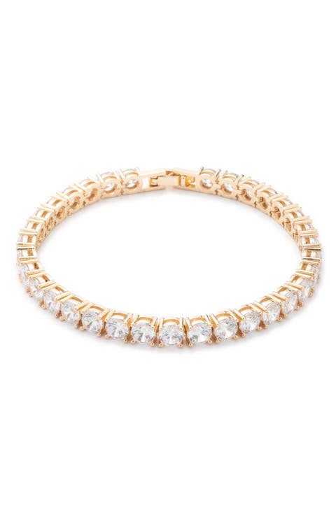 Peachy Keen Cubic Zirconia Bracelet