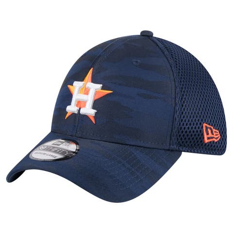 Men's New Era Navy Houston Astros Subtle Camo 39THIRTY Flex Hat