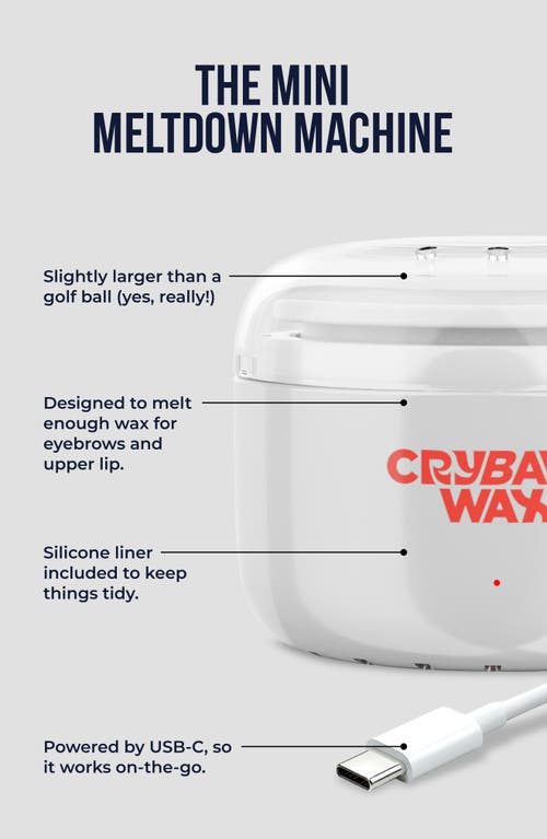 CRYBABY WAX CRYBABY WAX THE MINI MELTDOWN MACHINE 