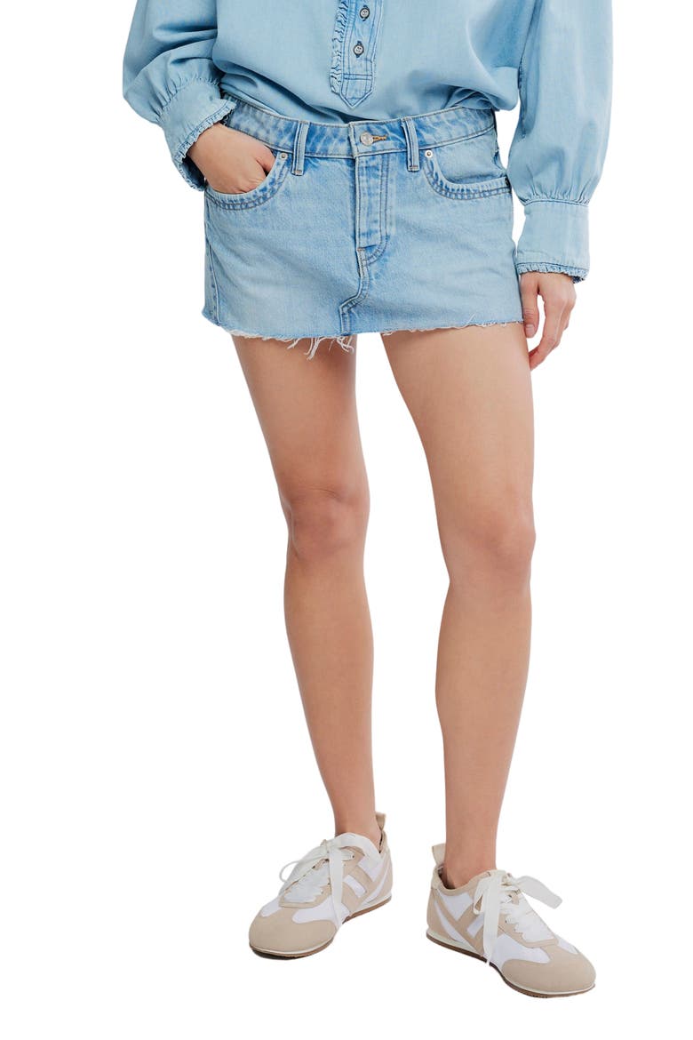 Lainey Cutoff Miniskirt, Main, color, ITS ALL RIGHT