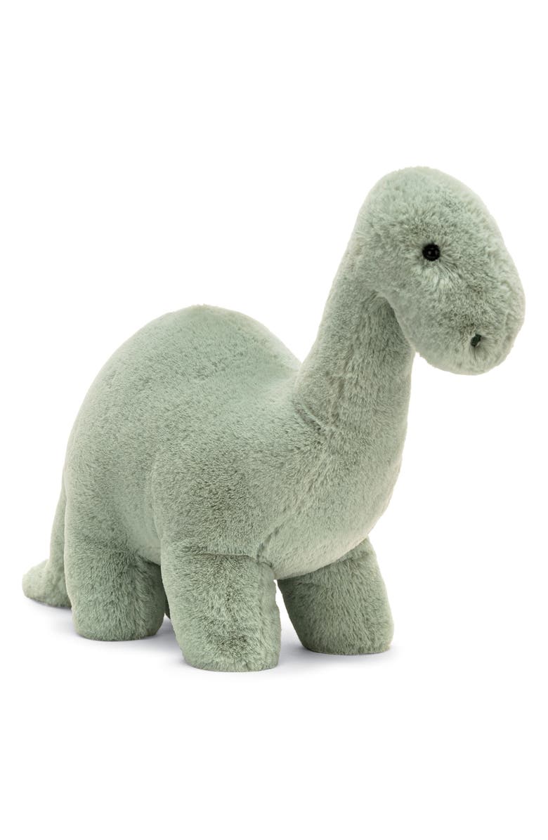 Jellycat Fossilly Brontosaurus Stuffed Animal, Main, color,