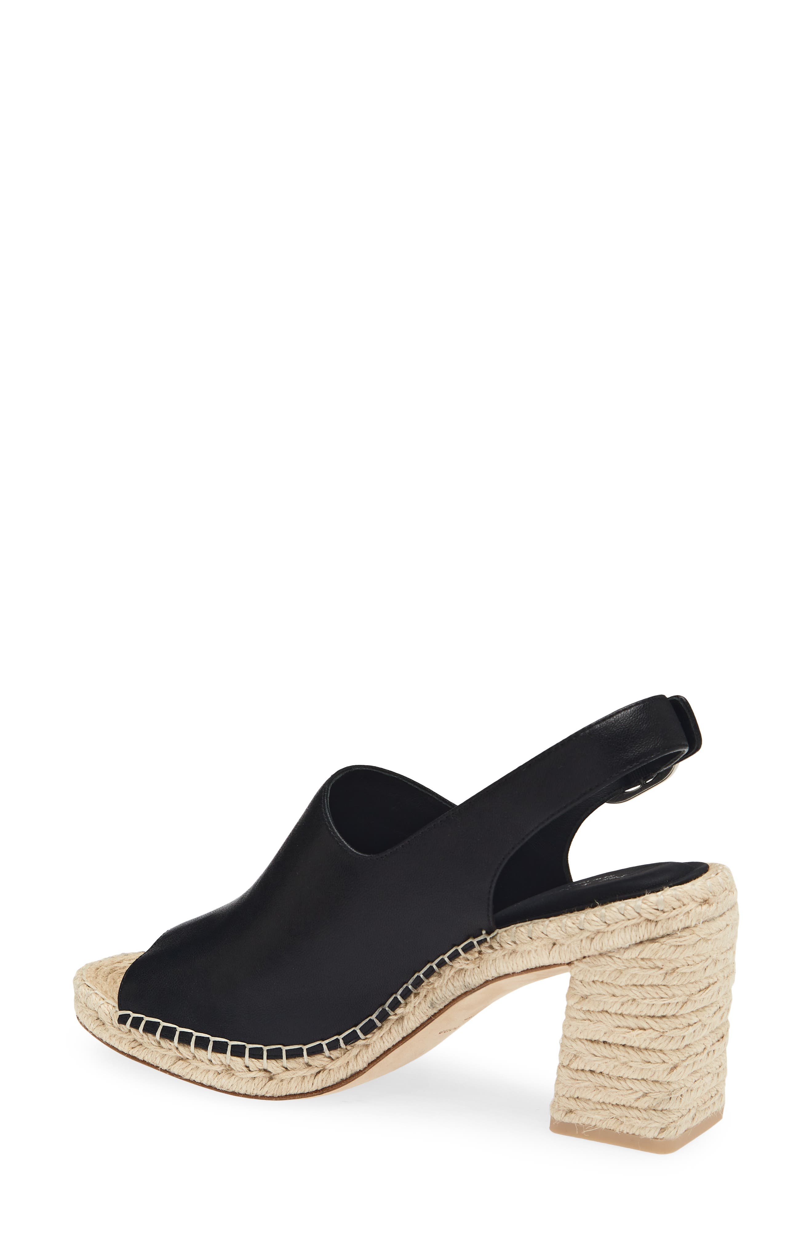 rag & bone Gigi Slingback Platform Espadrille Sandal, Alternate, color, 