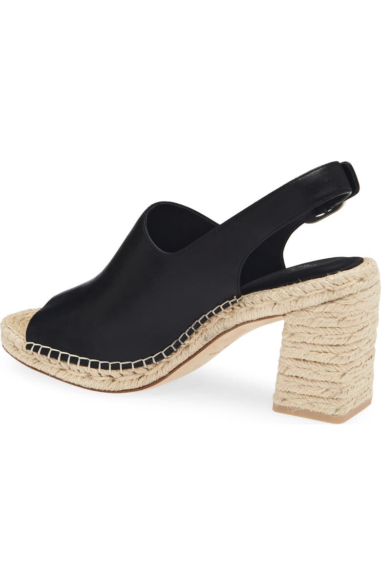rag & bone Gigi Slingback Platform Espadrille Sandal, Alternate, color,