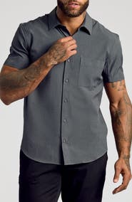 True Classic Short Sleeve Ripstop Commuter Shirt