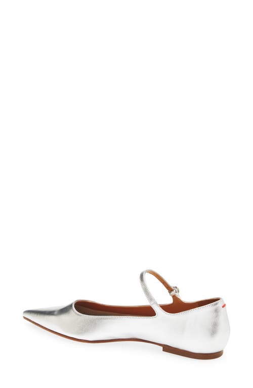 Aeyde Cleo Pointed Toe Mary Jane Flat