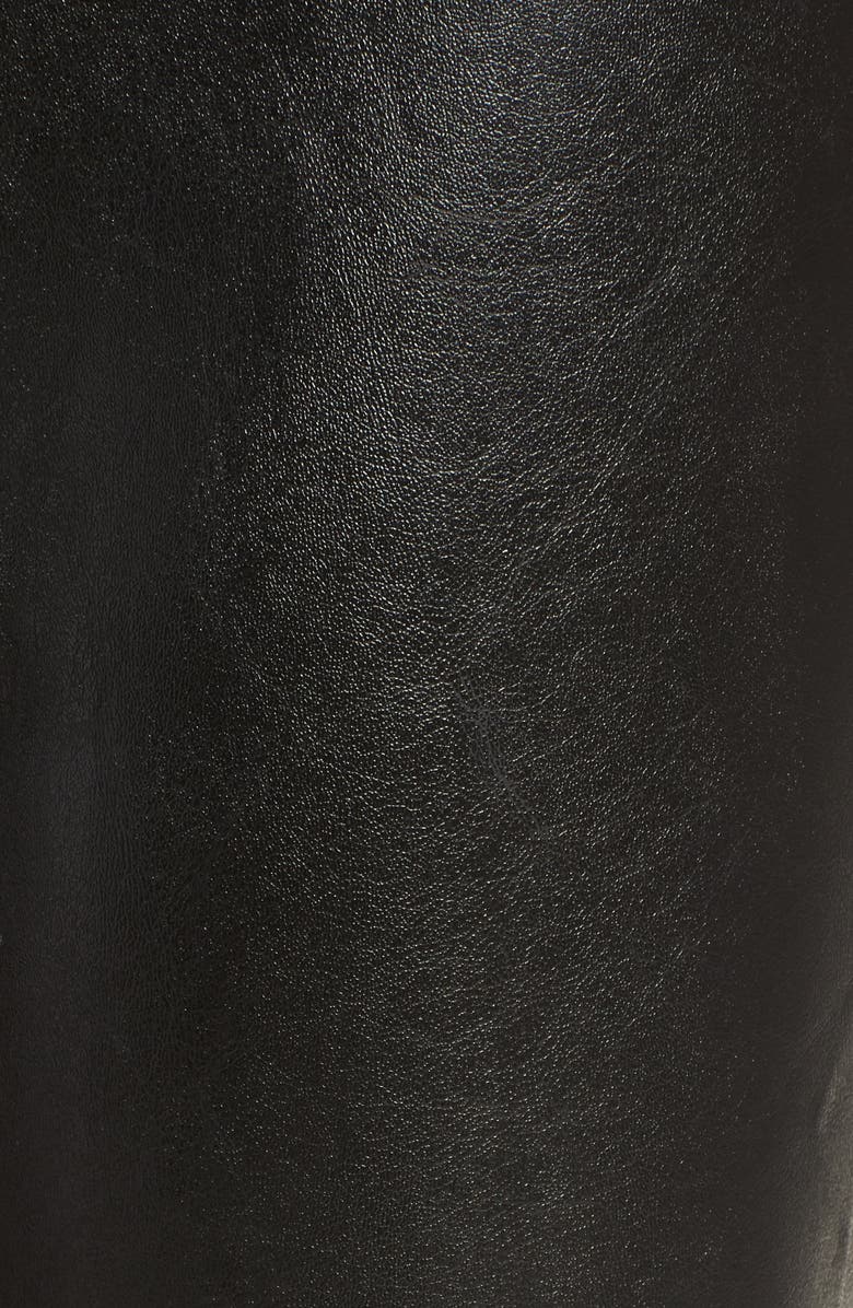 Love, Fire Faux Leather Leggings, Alternate, color,