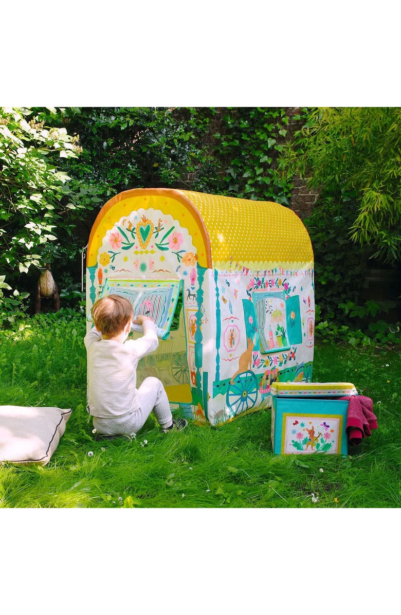Uncommon Goods Creative Caravan Play Tent by Djeco, Main, color, Whimsical Multi-Color