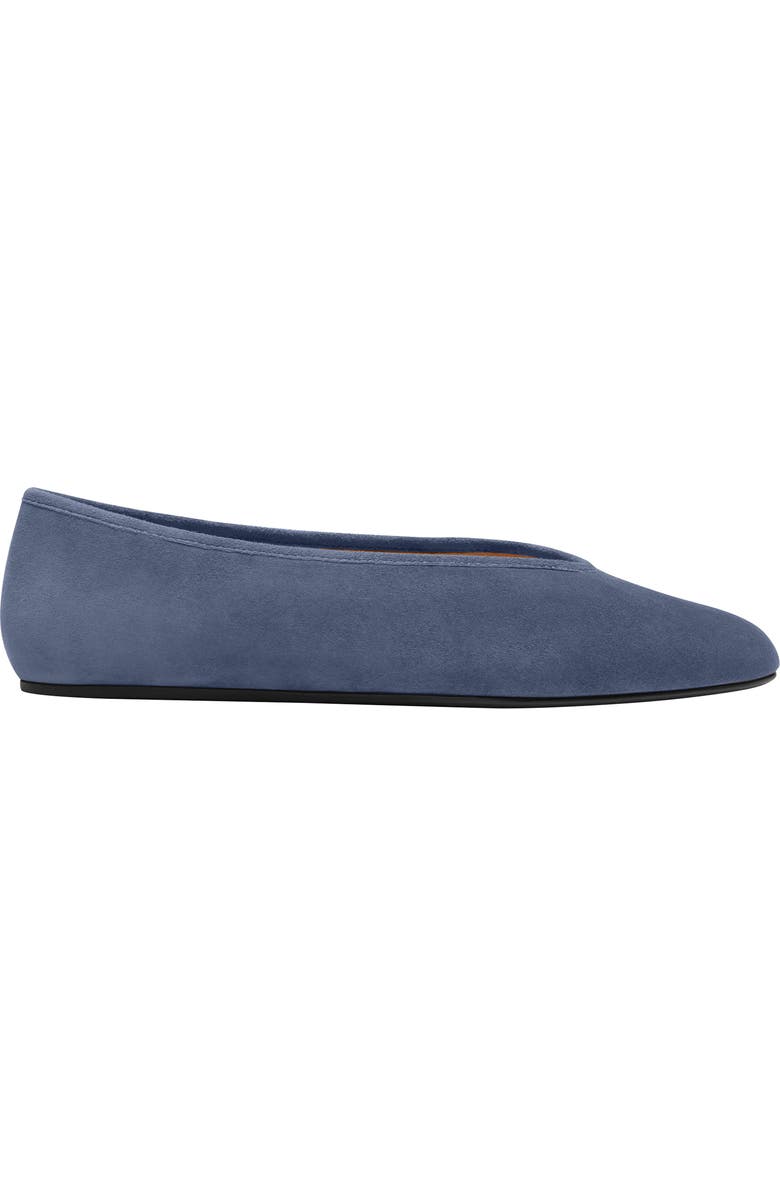 COACH Houston Ballet Flat, Alternate, color, Light Denim
