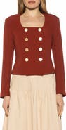 Alexia Admor Aria Scoop Neck Retro Blazer