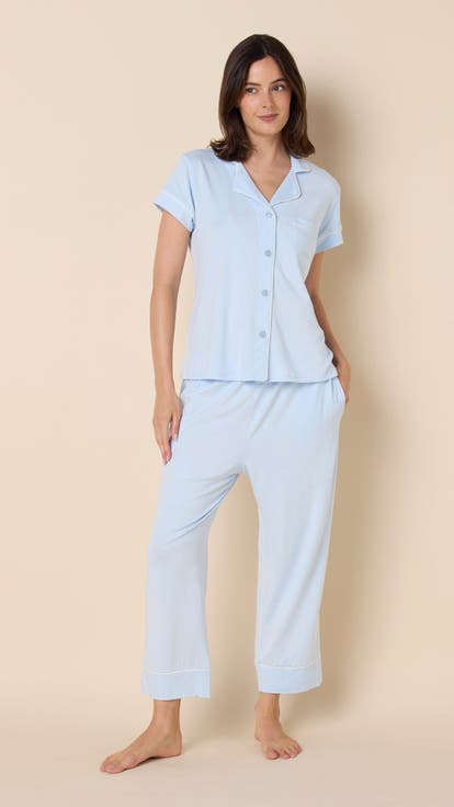 Pima Knit Capri Set