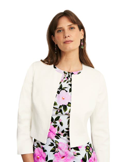 Elize Cropped 3/4 Sleeve Occasion Jacket