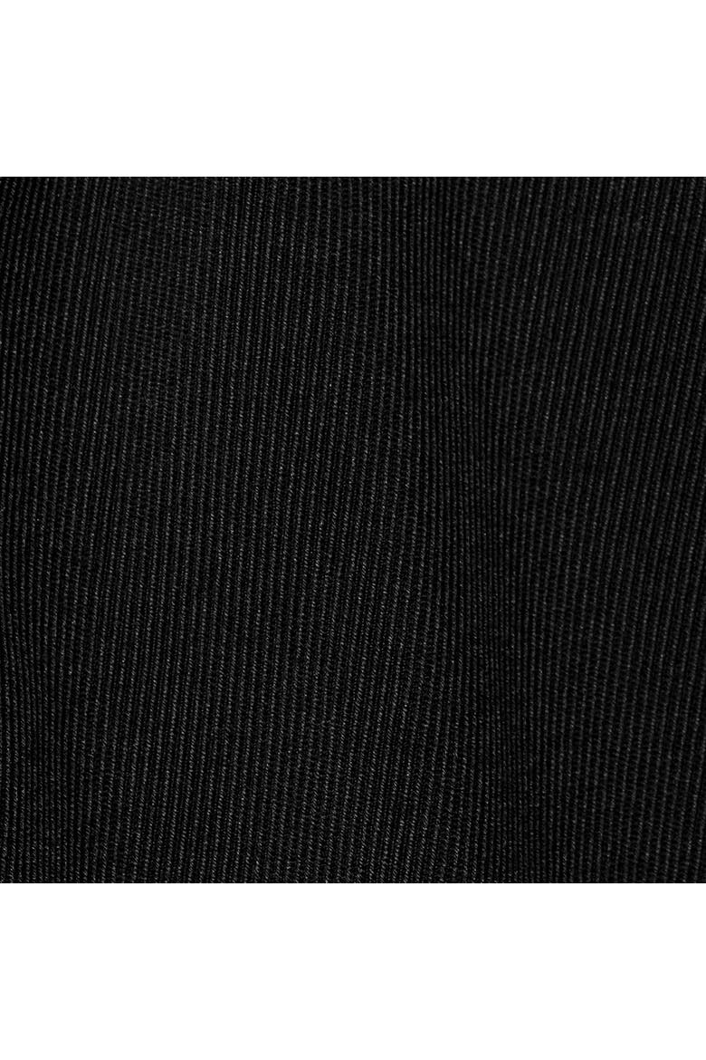 Wide-Leg Cotton Pants, Alternate, color, BLACK