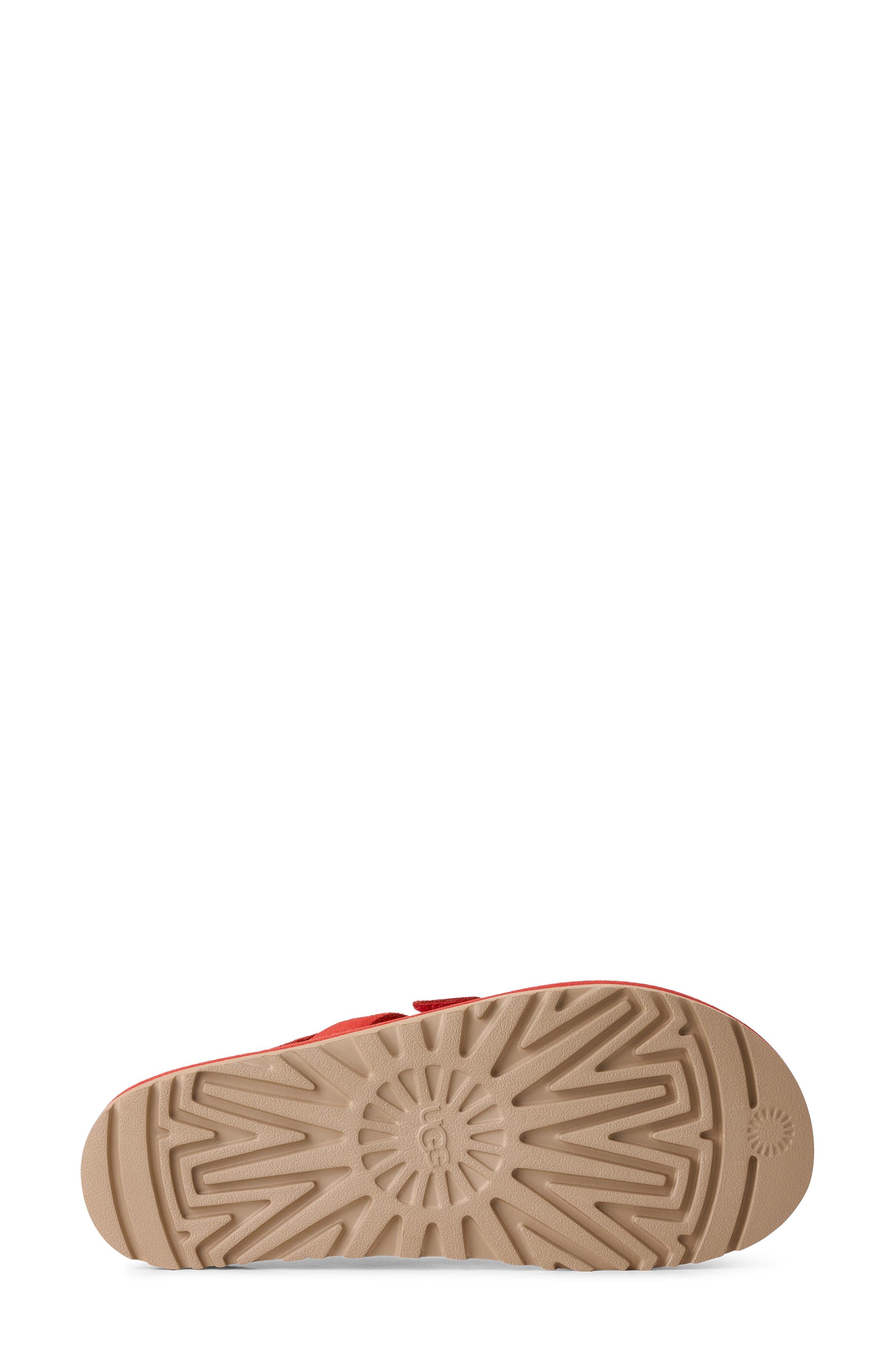 Goldenstar Gleam Sandal, Alternate, color, RED PEPPER