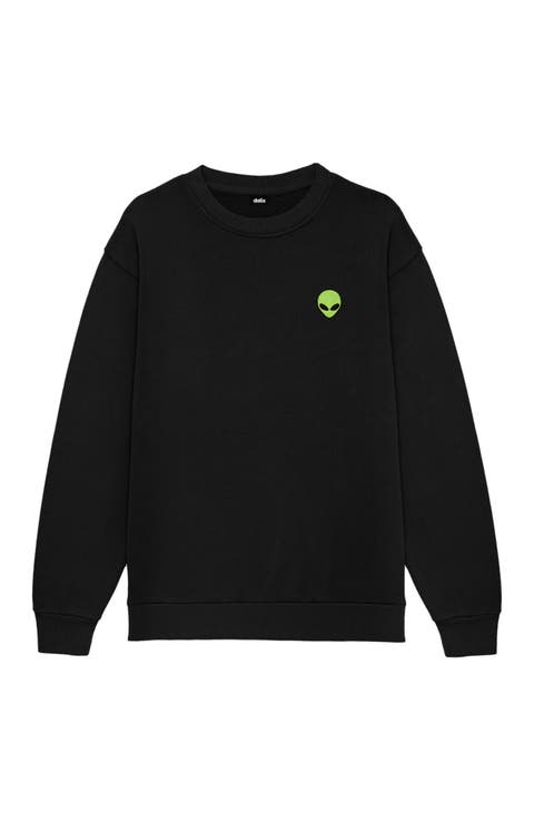 Alien Heavyweight Relaxed Mens Sweatshirt