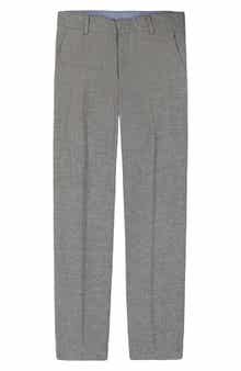 Kids' Brushed Herringbone Dress Pants