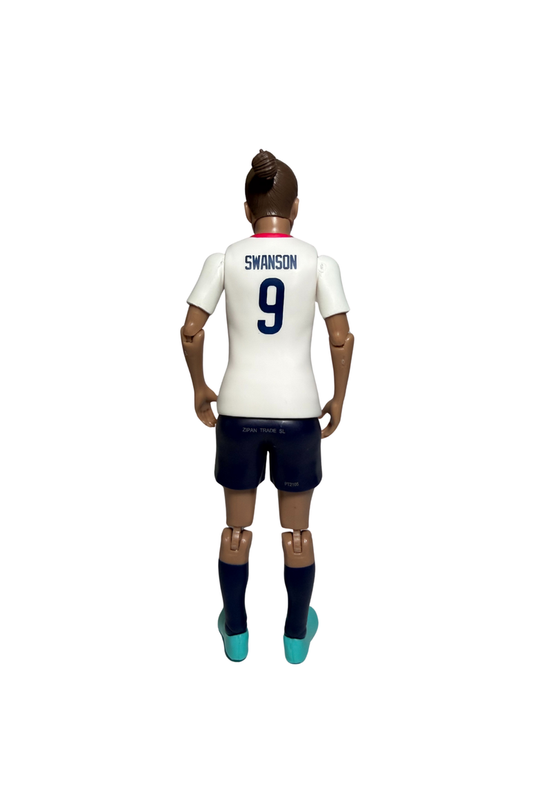 SOCKERS USWNT Mal Swanson 8" Collectible Soccer Action Figure, Alternate, color, White