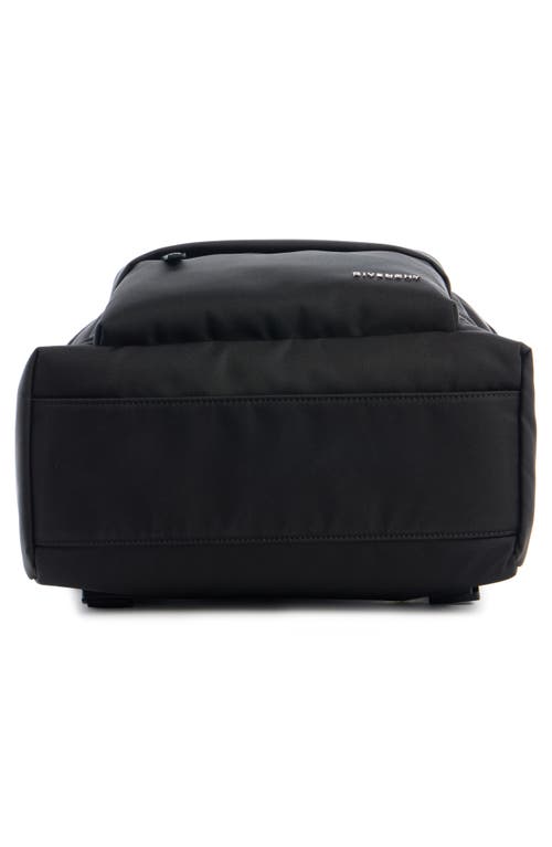 Givenchy Essential U Canvas Backpack In Black