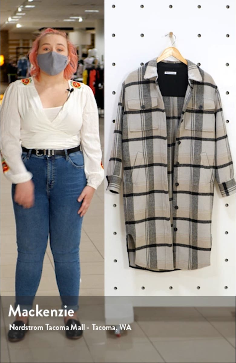 Ainslie Plaid Coat, sales video thumbnail