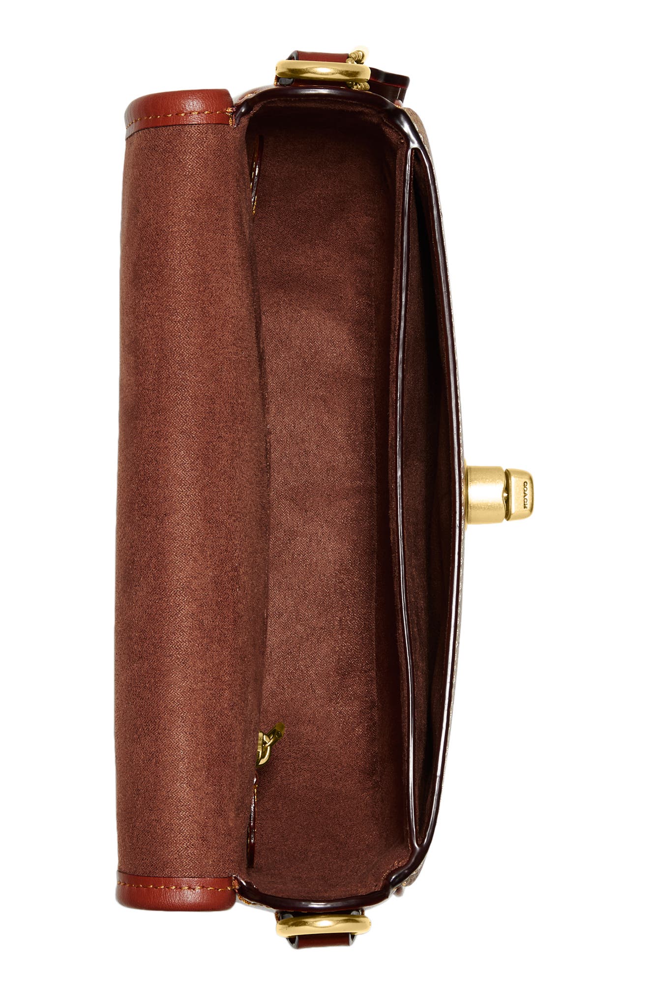 COACH Willow Signature Coated Canvas Crossbody Bag, Alternate, color, 