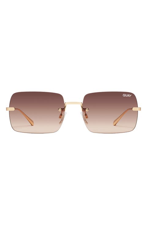 TTYL Rimless 57mm Squre Sunglasses