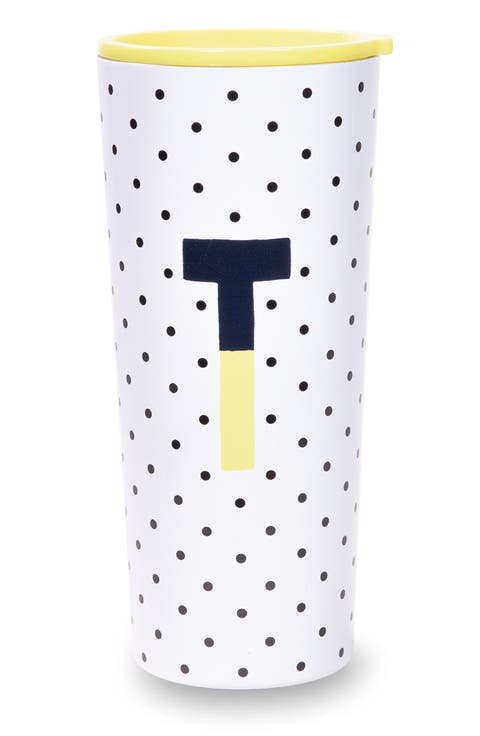 stainless steel initial tumbler