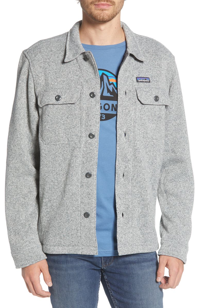 Patagonia Better Sweater Fleece Shirt Jacket, Main, color,