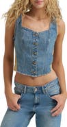 Lee Back Belt Denim Tank