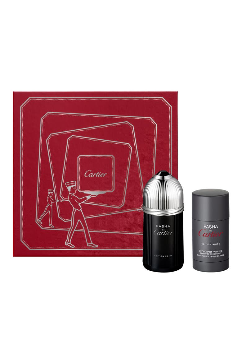 Pasha de Cartier Edition Noire Eau de Toilette Set, Main, color, NO COLOR