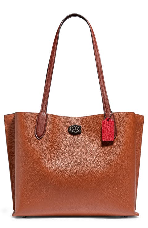 Willow Colorblock Leather Tote