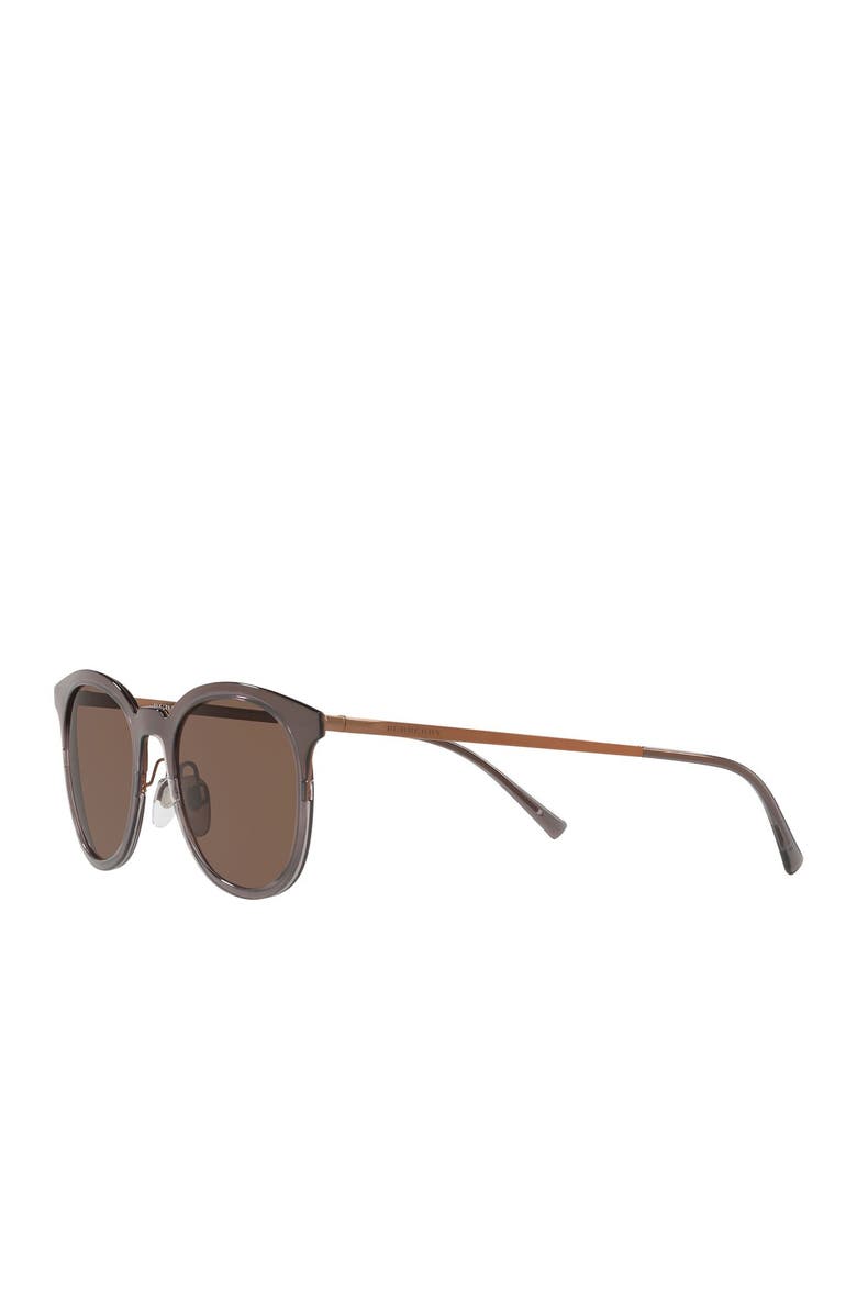 Burberry Phantos 52mm Rounded Sunglasses | Nordstromrack