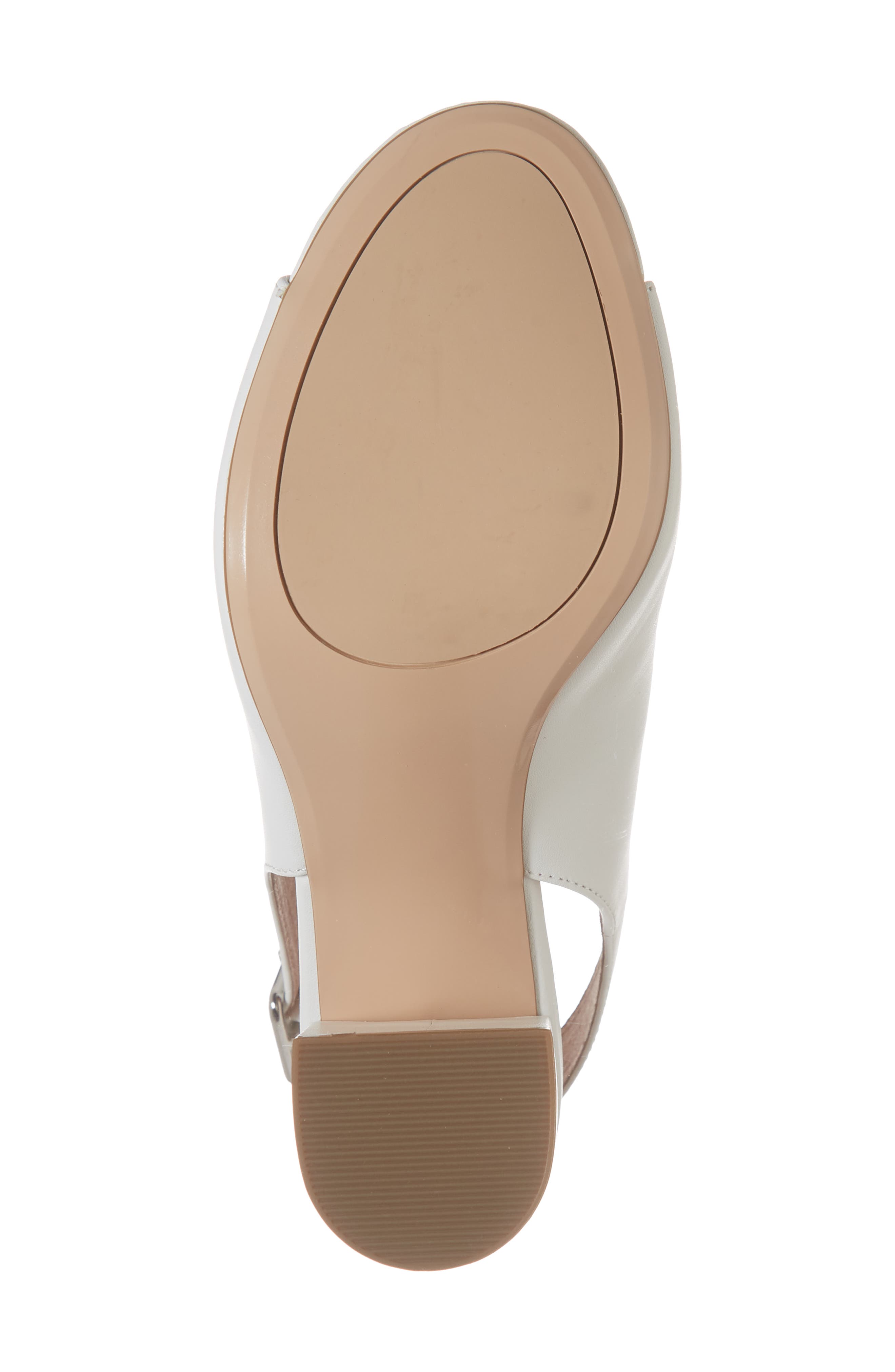 Dina Slide Sandal, Alternate, color, WHITE LEATHER