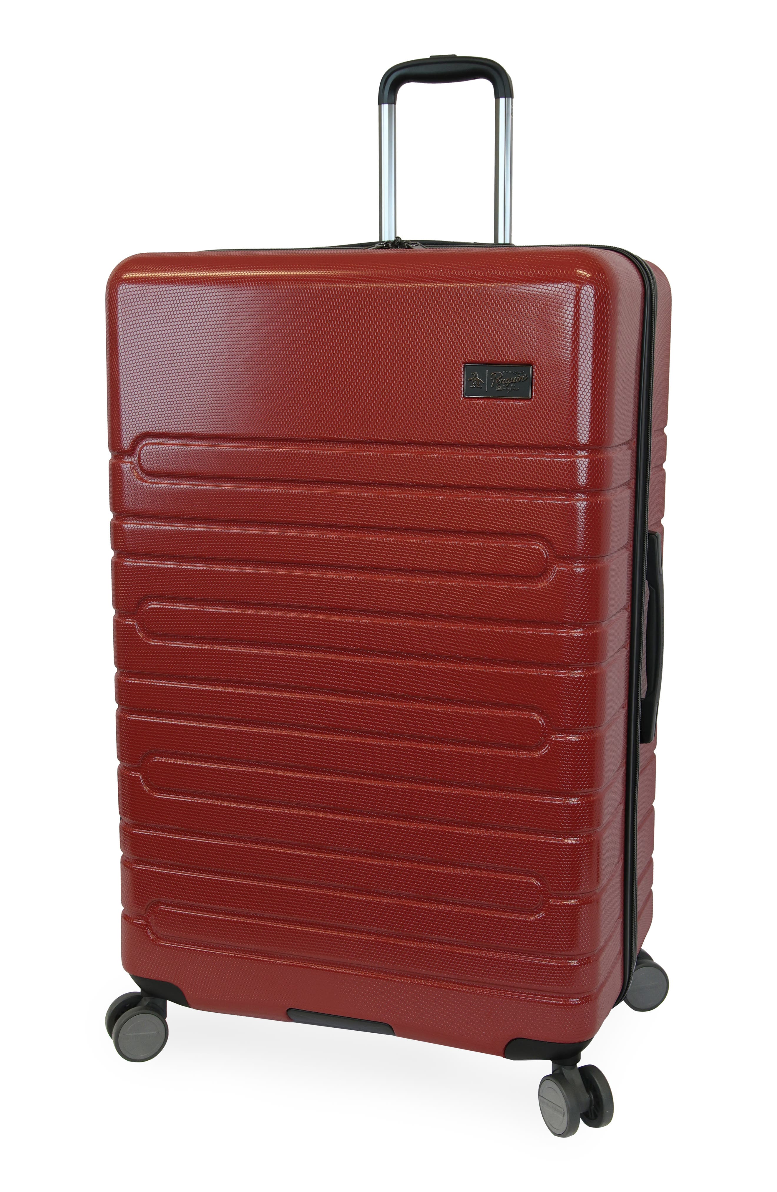 Original Penguin Kith XL 3-Piece Luggage Set, Alternate, color, Red Dahlia