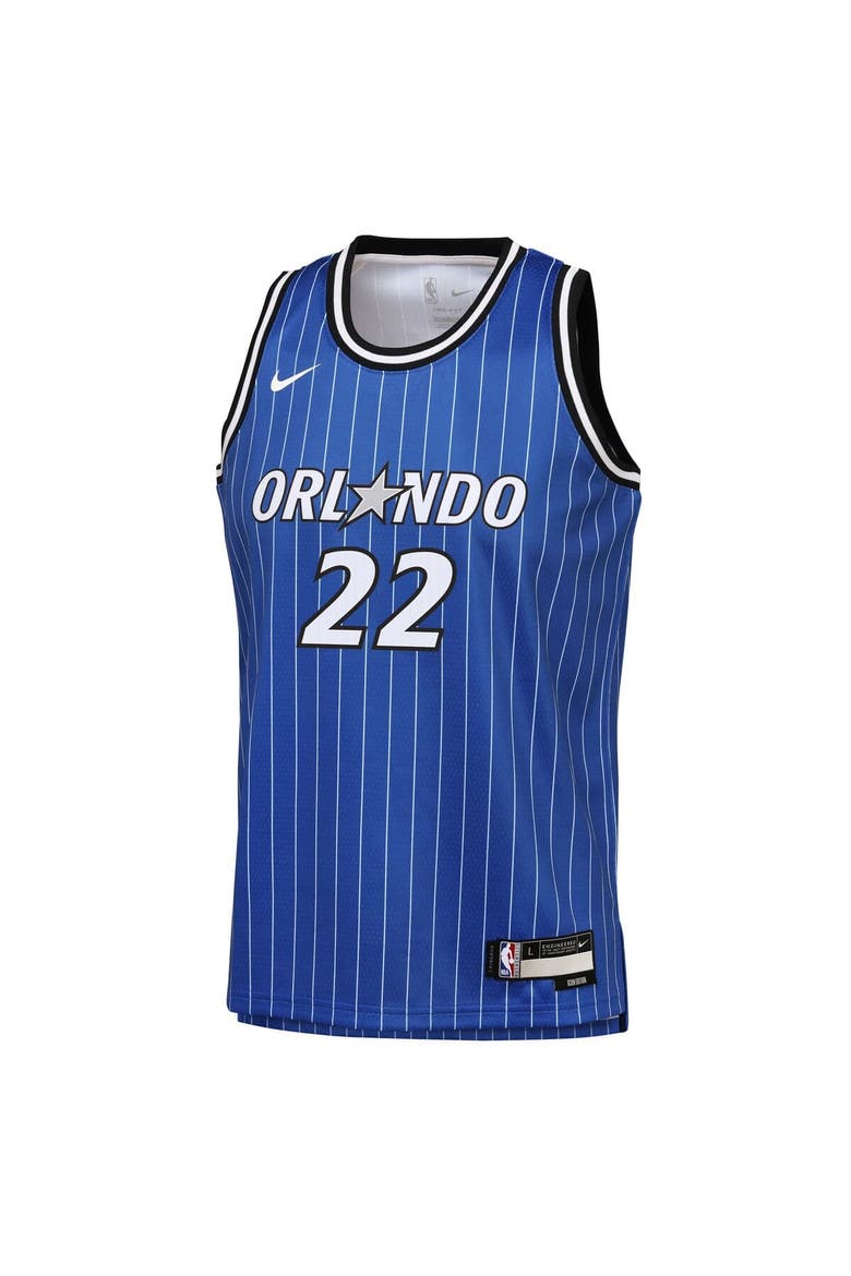 Youth Nike Franz Wagner Blue Orlando Magic Icon Edition Swingman Jersey, Alternate, color, Blue