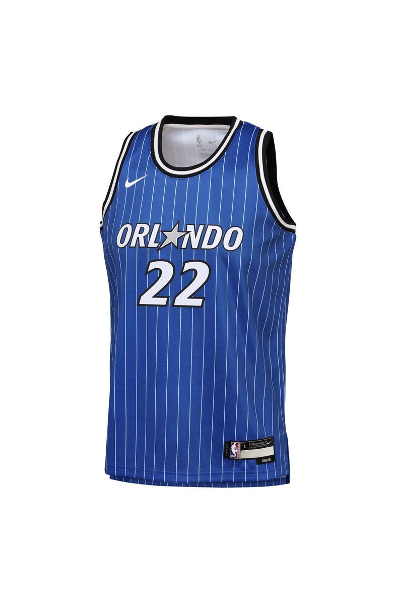 Nike Youth Nike Franz Wagner Blue Orlando Magic Icon Edition Swingman Jersey, Alternate, color, Blue