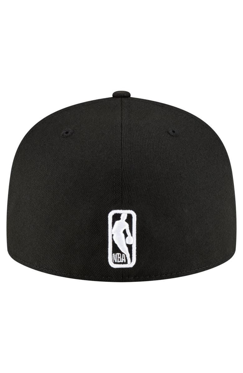New Era Men's New Era Black Brooklyn Nets 59FIFTY Fitted Hat, Alternate, color, Black