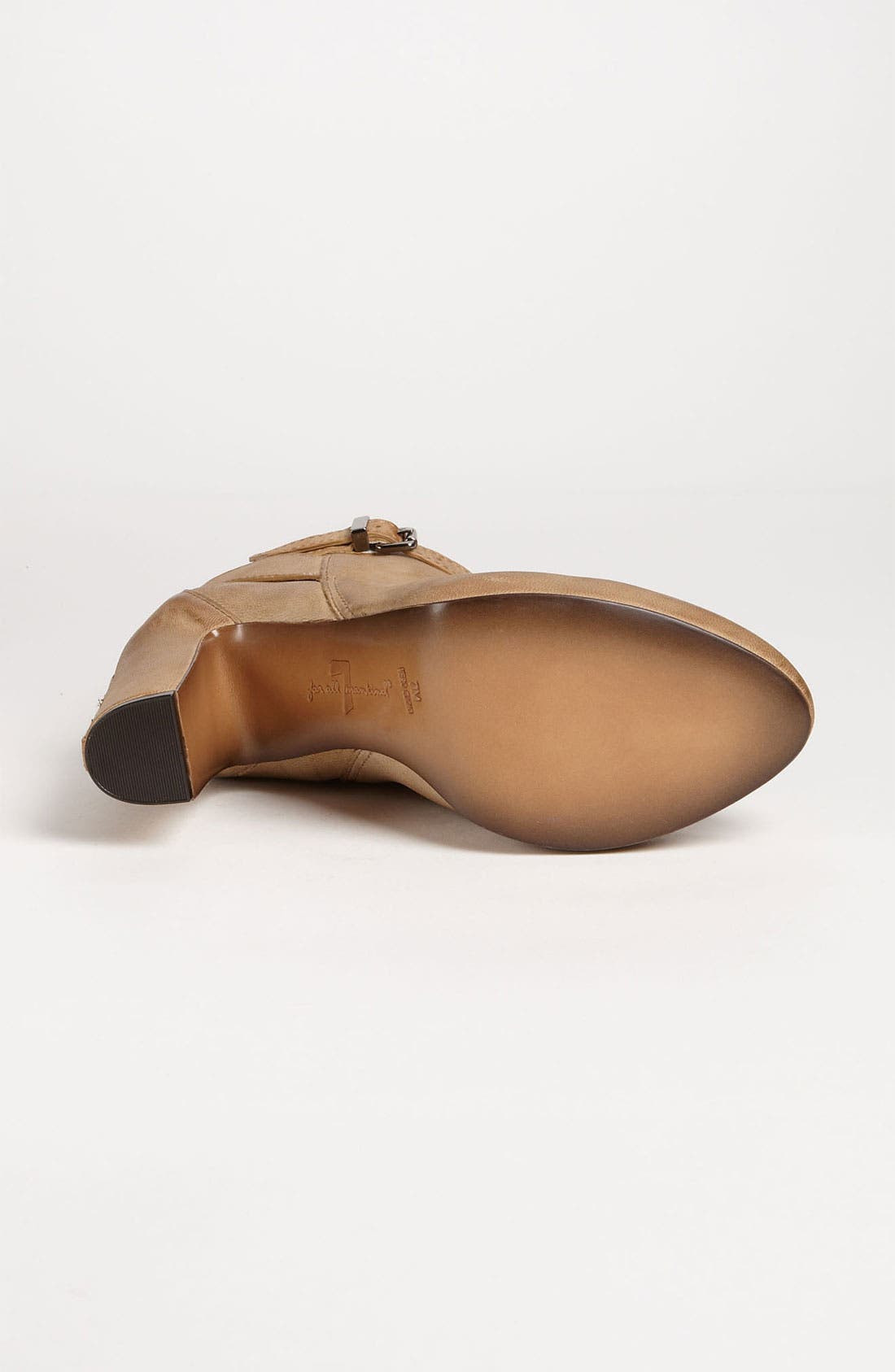 7 For All Mankind® 'Floriane' Boot, Alternate, color, LIGHT CAMEL NUBUCK