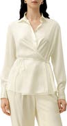 Lilysilk Women's Convertible Silk Charmeuse Shirt