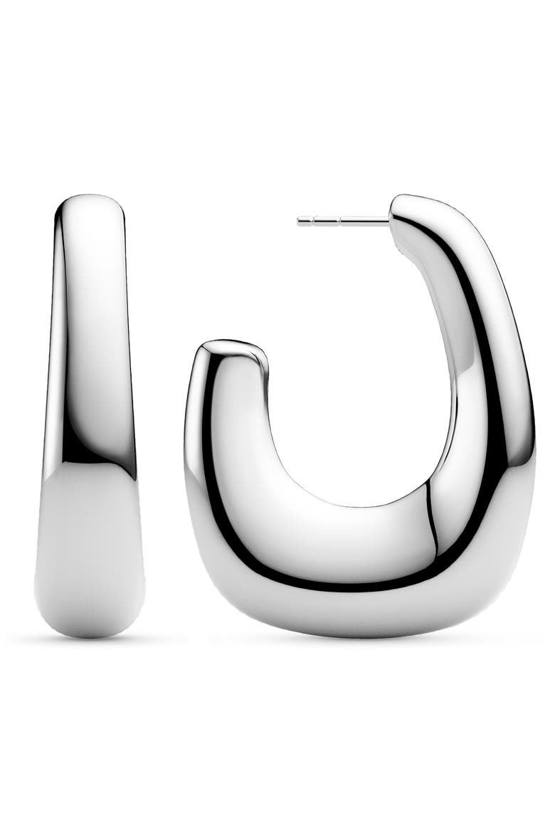 Earrings Borsa X-Grande, Main, color, 925 Sterling Silver