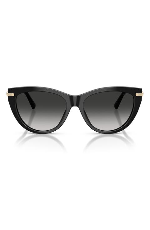 55mm Cat Eye Sunglasses