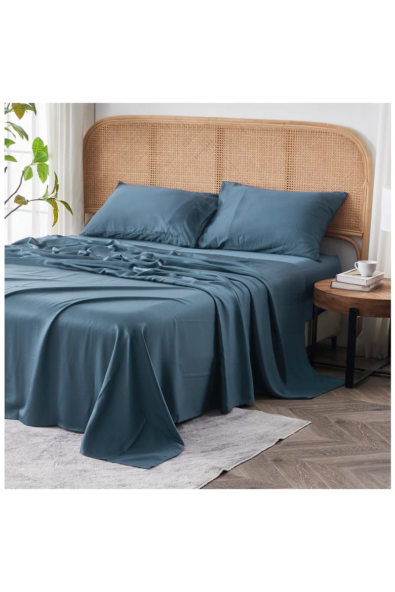 Tencel® Lyocell Sheet Set, Alternate, color, TEAL
