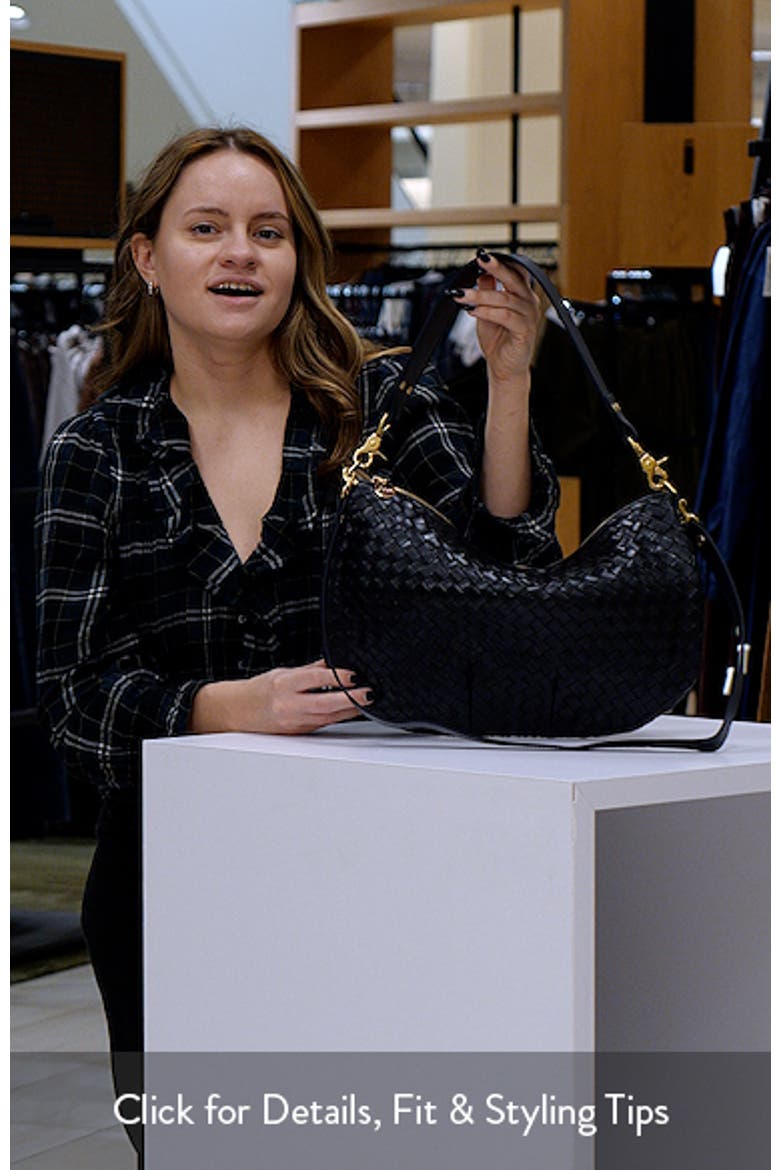 Moyen Woven Leather Messenger Bag video