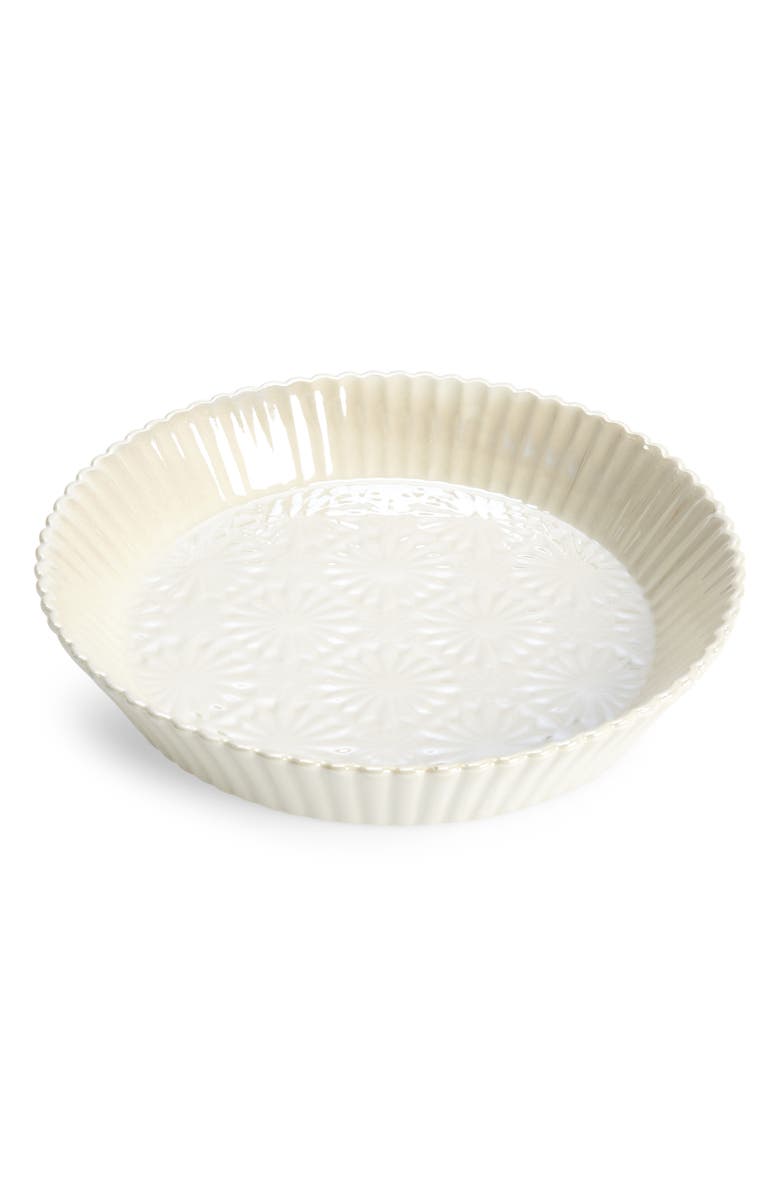 Anthropologie Home Aurora Stoneware Pie Dish, Main, color, 