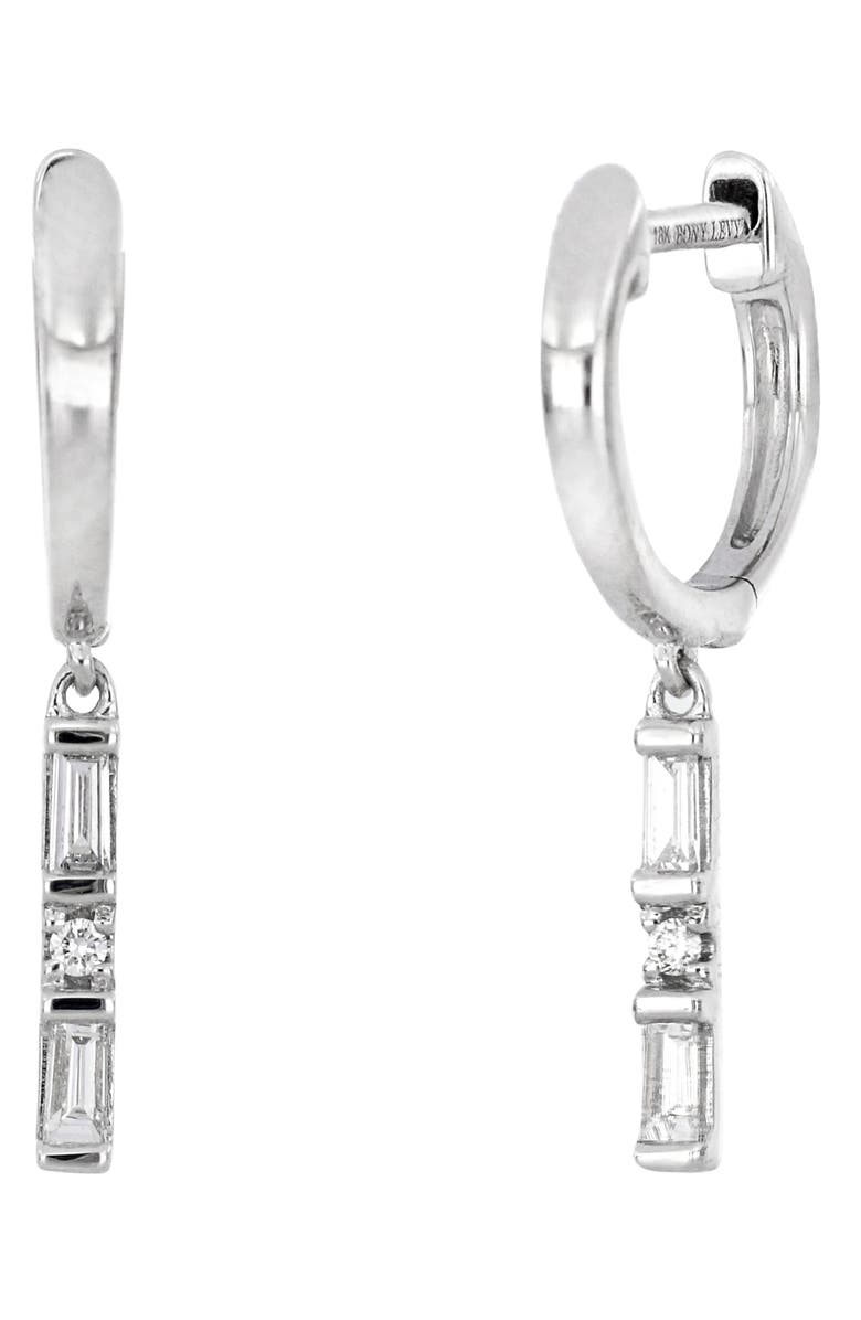 Bony Levy Gatsby Linear Hoop Earrings, Main, color,
