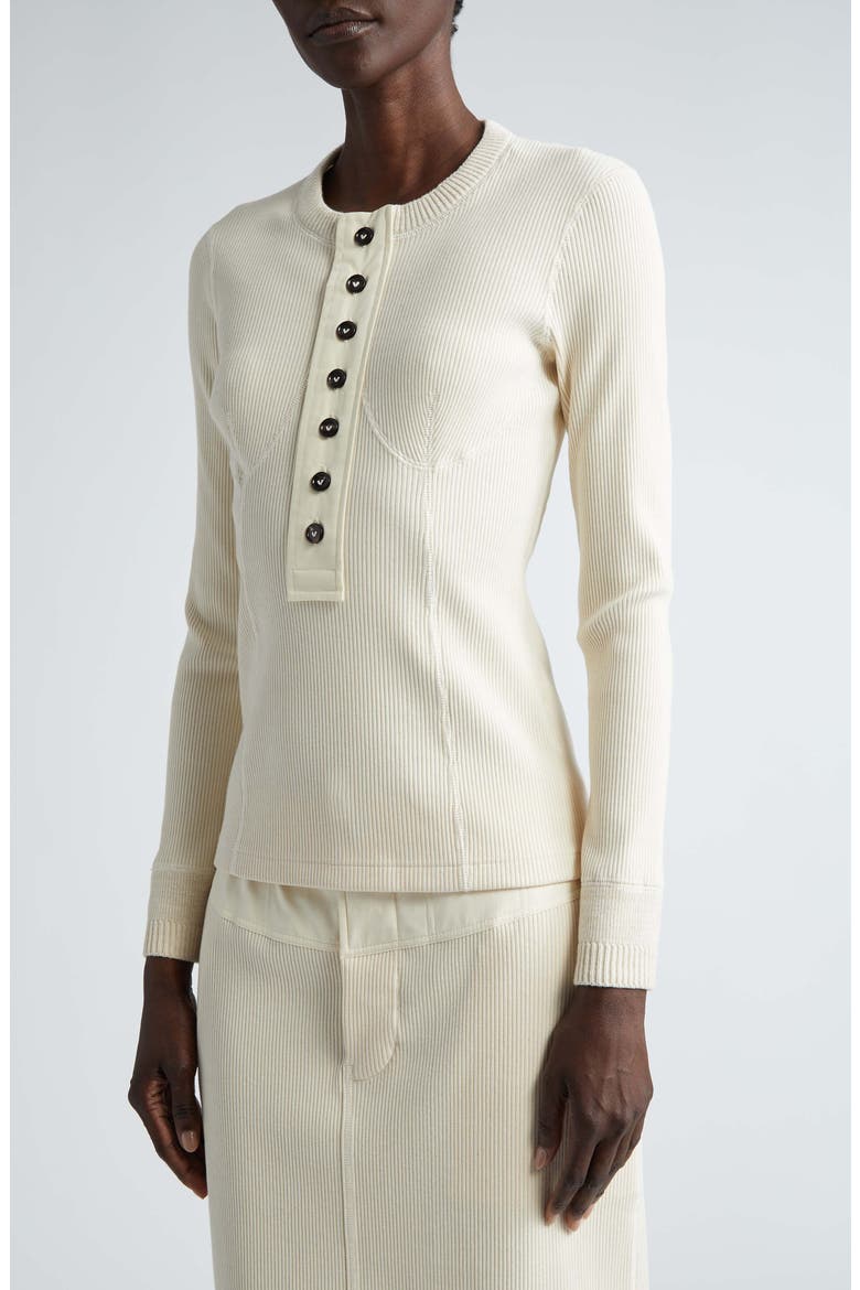 Henley Rib Top, Alternate, color, SEA SALT