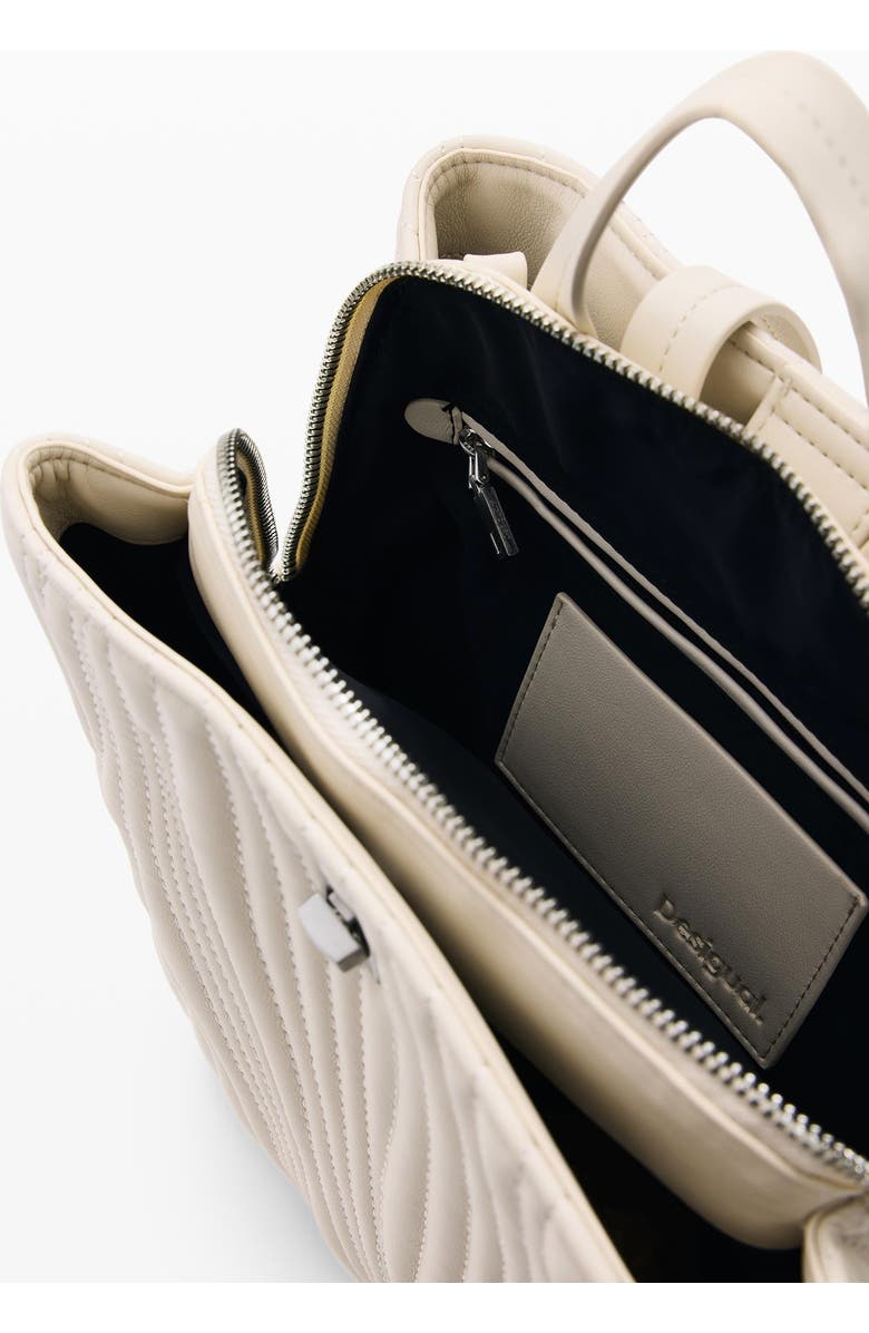 Desigual Mini Wave Embroidered Convertible Backpack, Alternate, color,