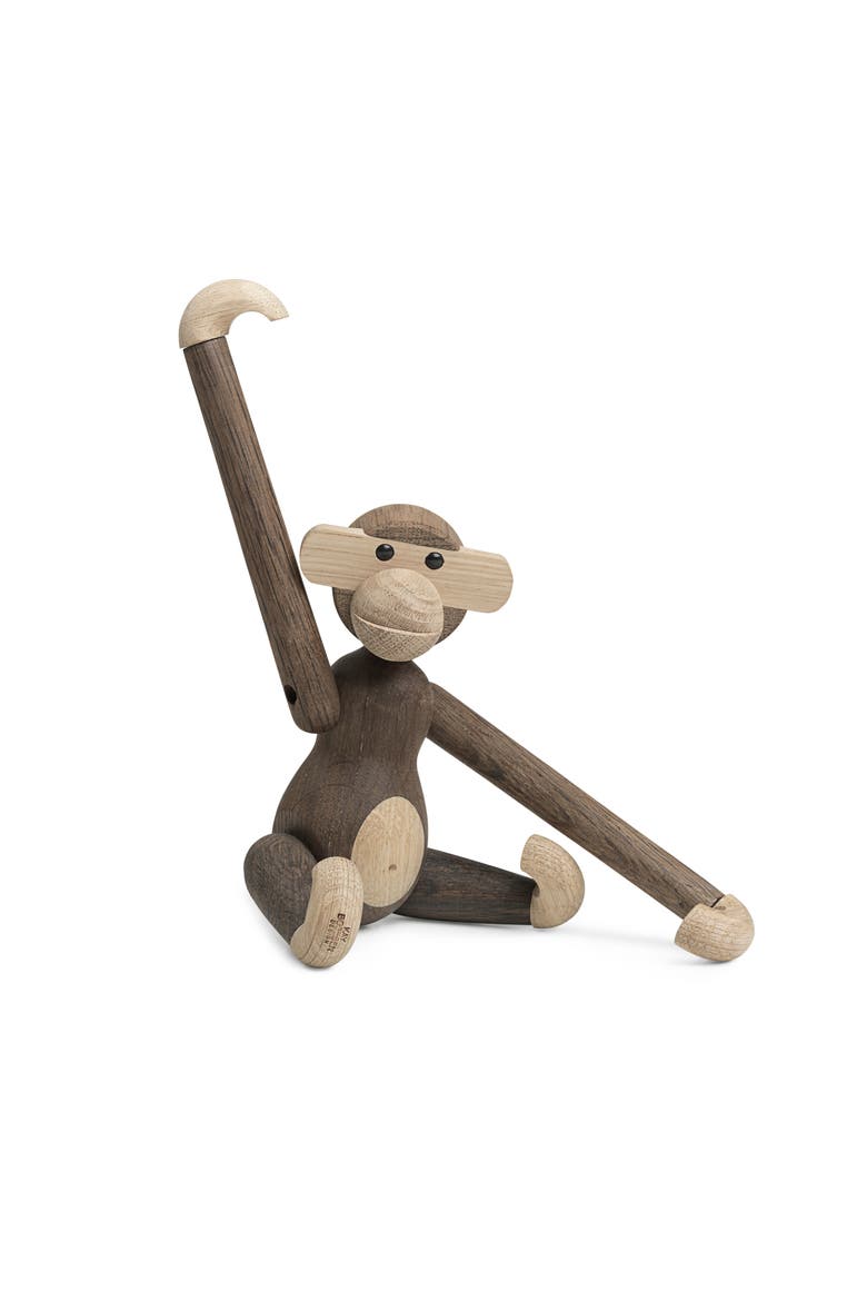 Kay Bojesen Monkey Small, Alternate, color, Oak/Smoked Oak