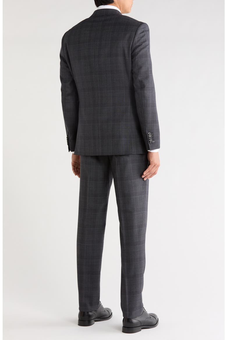 Wool Blend Suit, Alternate, color, CHARCOAL