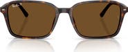 Ray-Ban 56mm Polarized Square Sunglasses