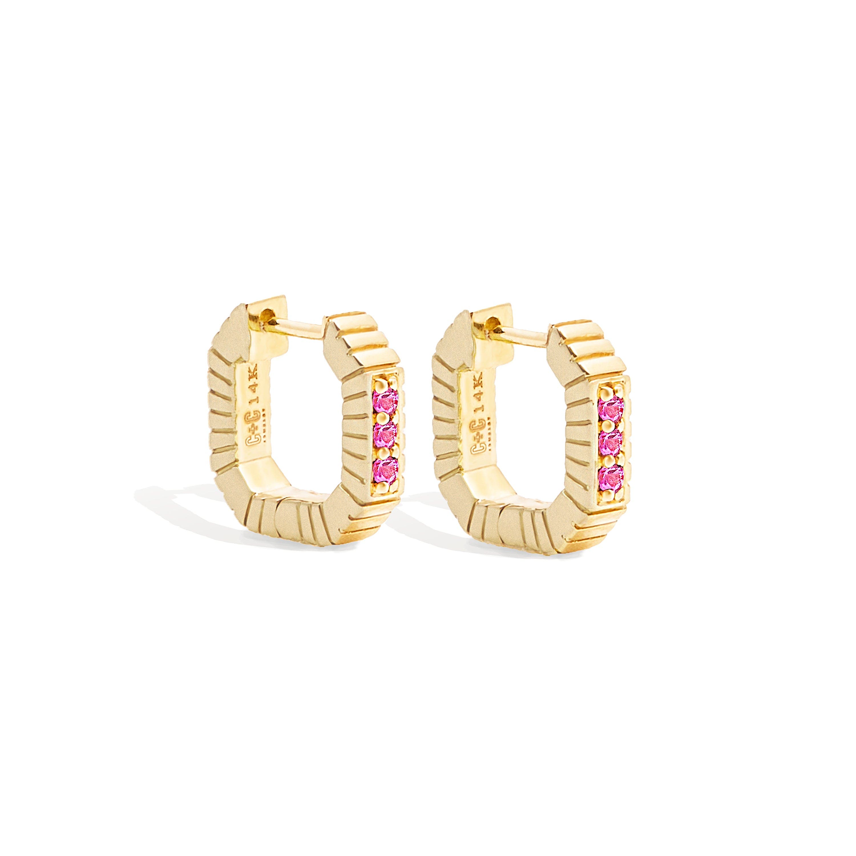 selected Pink Sapphire-Gold
