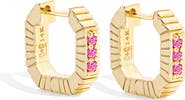 Campbell + Charlotte Spark Octagon Huggie